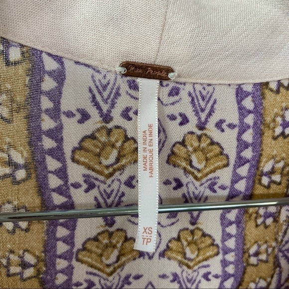 Free People Boho Maxi Dress Size XS - Picture 4 of 10